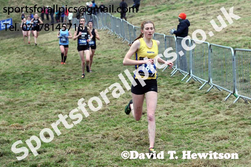 Inter District senior women and juniors, 2018 Simplyhealth Great Edinburgh International XCountry. Photo: David T. Hewitson/Sports for All Pics